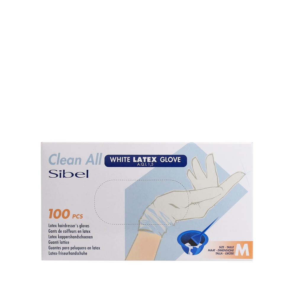 Clean All Gloves Latex 100 pcs