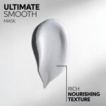 Wella Professionals Ultimate Smooth Mask 500ml Intensive Haarmaske, spendet Feuchtigkeit und wirkt gegen Frizz. Mit Squalan und Omega-9, für sprödes und glanzloses Haar. (Reisegröße)