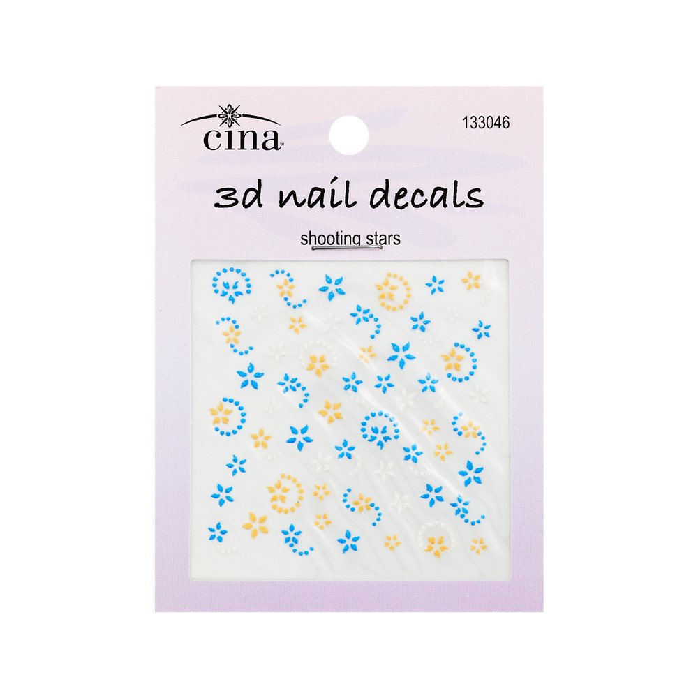 Cina Nail Art Decals Shooting Stars