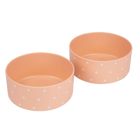 Framar Peach Please Bamboo Bowls 2pcs