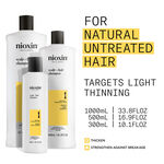 Nioxin System 1 Kopfhaut + Haar Shampoo 300ml