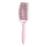 Olivia Garden Fingerbrush Care Iconic Haarb&uuml;rste mit Doppelborsten &ndash; Pastellrosa