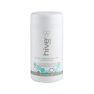 Hive Pre Wax Cleanser Wipes Tea Tree 100pcs Hive Pre Wax Cleanser Wipes Tea Tree 100pcs