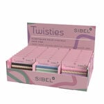 Sibel Twisties Haargummis Mehrfarbig Anzeige 30Stk