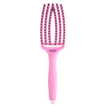Olivia Garden Fingerbrush Wildschwein- und Nylonbürste ThinkPink Pink Tokyo