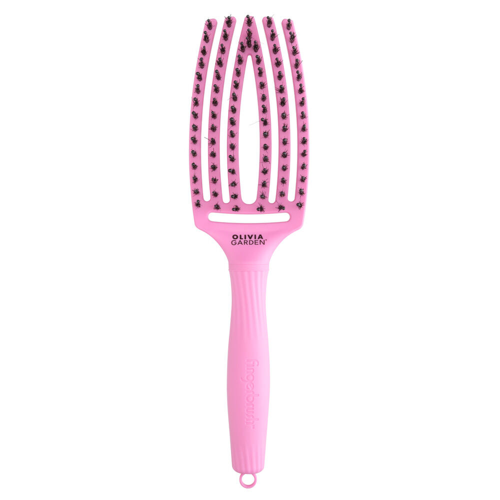 Olivia Garden Fingerbrush Wildschwein- und Nylonbürste ThinkPink Pink Tokyo Olivia Garden Fingerbrush Wildschwein- und Nylonbürste ThinkPink Pink Tokyo