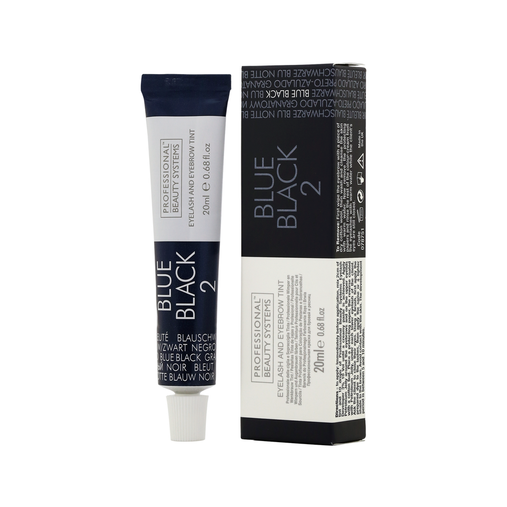 PBS Profi-Wimpern- Und Augenbrauenfarbe - Blauschwarze