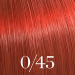 Wella Professionals Color Touch Demi-permanente Haarfarbe 0/45 Rot mahagoni 60ml