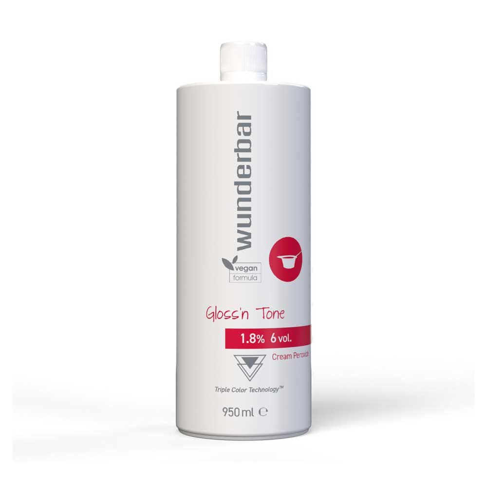 Wunderbar Gloss'n Tone Creme Peroxid Hochviskos 1.8%-6V 950ml Wunderbar Gloss'n Tone Creme Peroxid Hochviskos 1.8%-6V 950ml