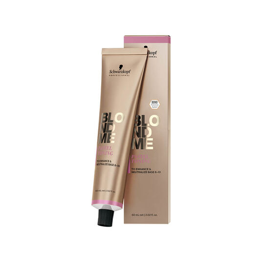 Schwarzkopf Professional Blond Me Permanent Haarfarbe Pastel Toning 60ml Eis