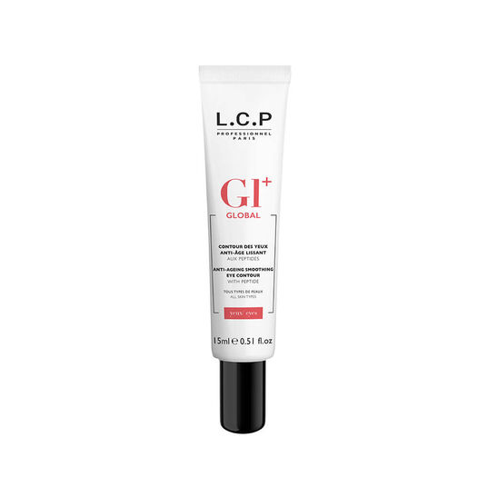 L.C.P Professionnel Paris Global+ Gl&auml;ttende Anti-Aging-Augenpartiepflege mit Peptiden. 15ml