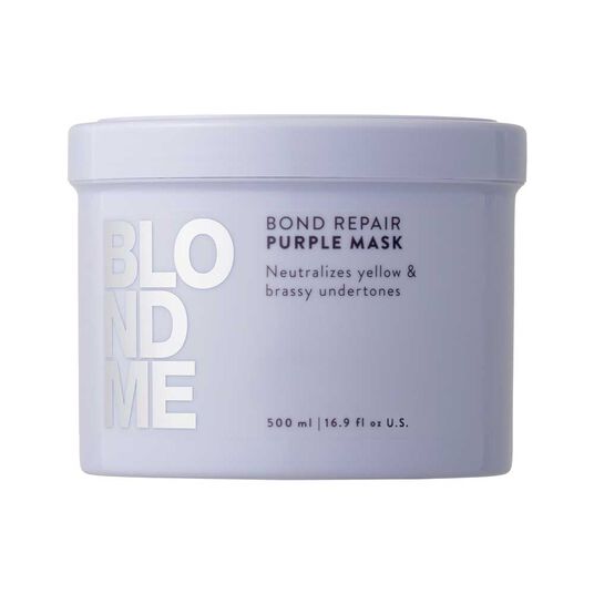 Schwarzkopf Professional Blond Me Bond Repair Lila-Maske 500ml