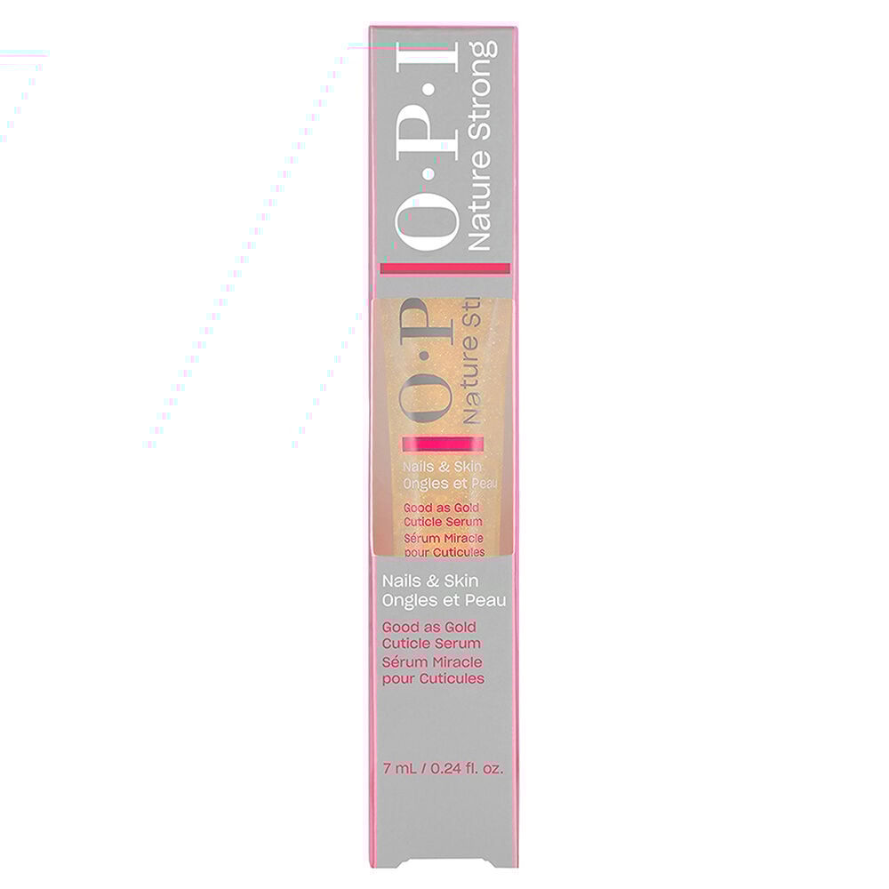 OPI Nature Strong Schnell Einziehendes Gelartiges Nagelhautserum mit Goldpartikeln 7 ml