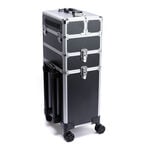 S-PRO Phoenix Trolley-Koffer Schwarz/Silber