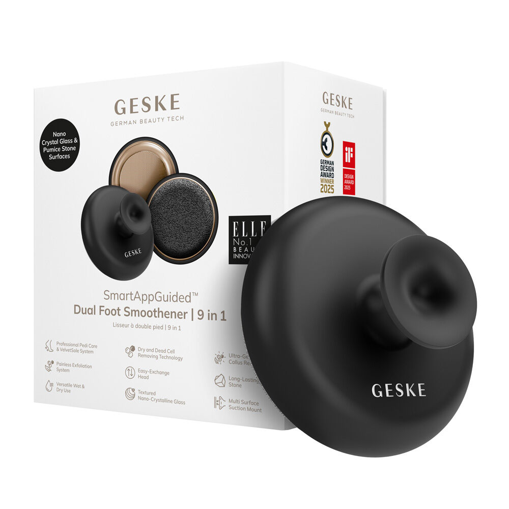 Geske Dual Foot Smoothener 9 in 1 - Dualer Fußglätter 9 in 1 Grau