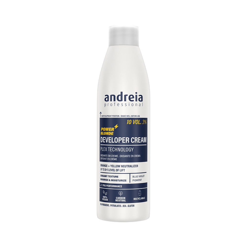 Andreia Professional Developer Cream Power Blonde - Veganes Wasserstoffperoxid 10V 3% 200ml