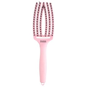 Olivia Garden Fingerbrush Wildschwein- und Nylonbürste ThinkPink Jaipur Rose