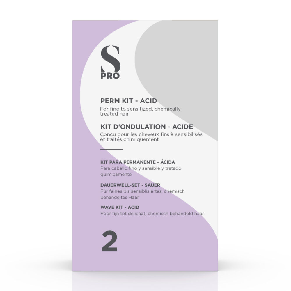 S-PRO Dauerwell-Set Sauer 2 Sensibles Haar
