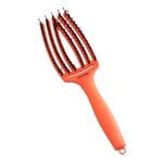 Olivia Garden Fingerbrush Care Dolce Vita Iconic Wildschwein- und Nylonbürste Orange Spritz