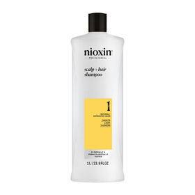 Nioxin System 1 Kopfhaut + Haar Shampoo 1l