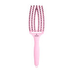 Olivia Garden Fingerbrush Think Pink Boar & Nylon Paper Blush Brush