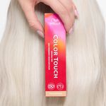 Wella Professionals Color Touch Demi-permanente Haarfarbe 9/03 Lichtblond Natur gold 60ml
