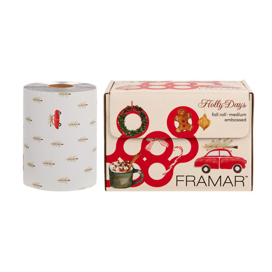 Framar Holly Days Embossed Roll 320ft