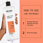 Nioxin System 4 Kopfhaut + Haar Shampoo 1l