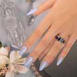 Andreia Professional Hybrid-Fusion Color Gel Nagellack-I Do!-ID6 Himmelblau mit Silberglanz. 10.5ml