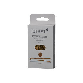 Sibel Metallnadeln Gewellt 50mm Braun 50 Stk.
