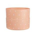 Framar Peach Please Bamboo Bowls 2pcs