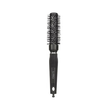 S-Pro Ionische Keramik-Bürste 25mm Schwartz S-Pro Ionische Keramik-Bürste 25mm Schwartz