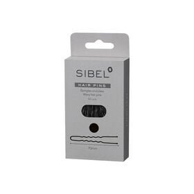 Sibel Metallnadeln Gewellt 50mm Schwarz 50 Stk.