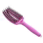 Olivia Garden Fingerbrush Iconic Wildschweinborsten & Nylon - Fall And Beyond Kollektion - 34RTH Rosa