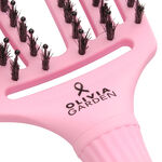 Olivia Garden Fingerbrush Think Pink Boar & Nylon Paper Blush Brush