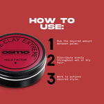 Osmo Matte Clay Extreme Trockentextur-Wachs 25ml