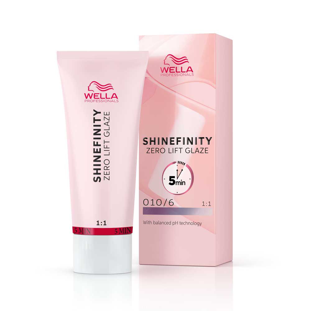 Wella Professionals Shinefinity Zero Lift Glaze Demi-permanente Haarfarbe 10/6 Lavender Flash 60ml