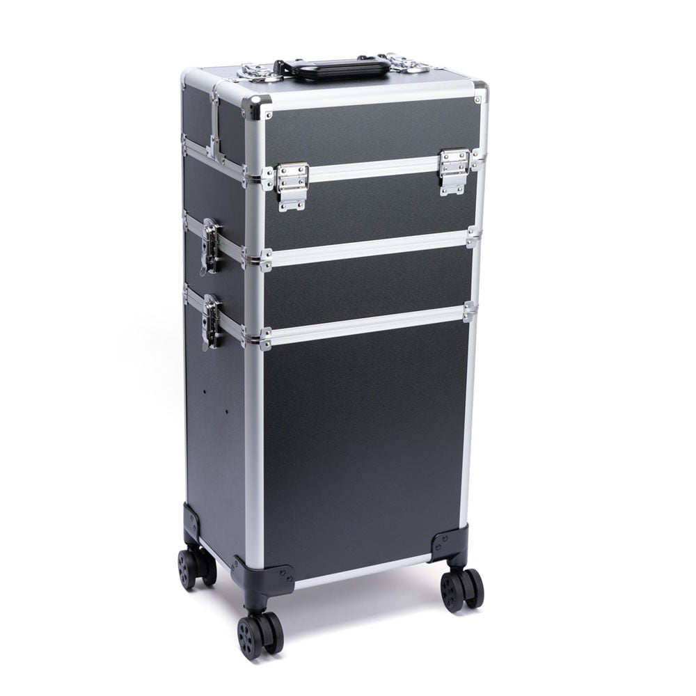 S-PRO Phoenix Trolley-Koffer Schwarz/Silber S-PRO Phoenix Trolley-Koffer Schwarz/Silber