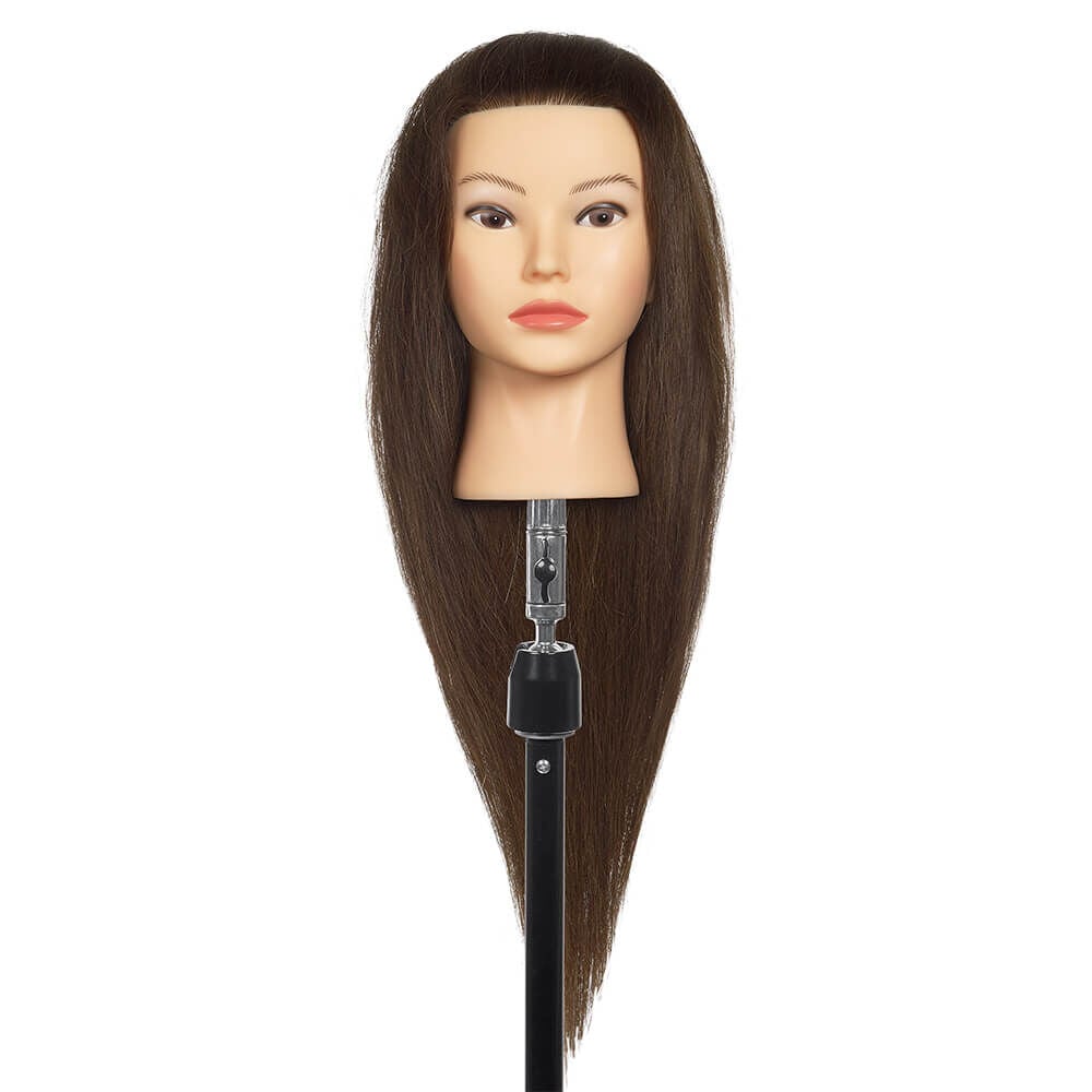 S-PRO Übungskopf Chloe 45-50 cm Kastanienbraun 4 S-PRO Übungskopf Chloe 45-50 cm Kastanienbraun 4
