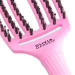Olivia Garden Fingerbrush Wildschwein- und Nylonbürste ThinkPink Pink Tokyo