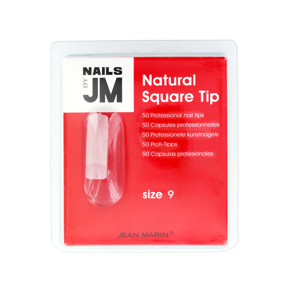 Jean Marin Nageltips Natural Square 50pcs