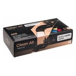Clean All Einweghandschuhe Latex Schwarz M 100pcs