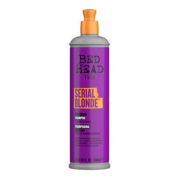 Tigi Bed Head Serial Blonde Purple Shampoo mit violetten Pigmenten für coole Blondinen 400ml