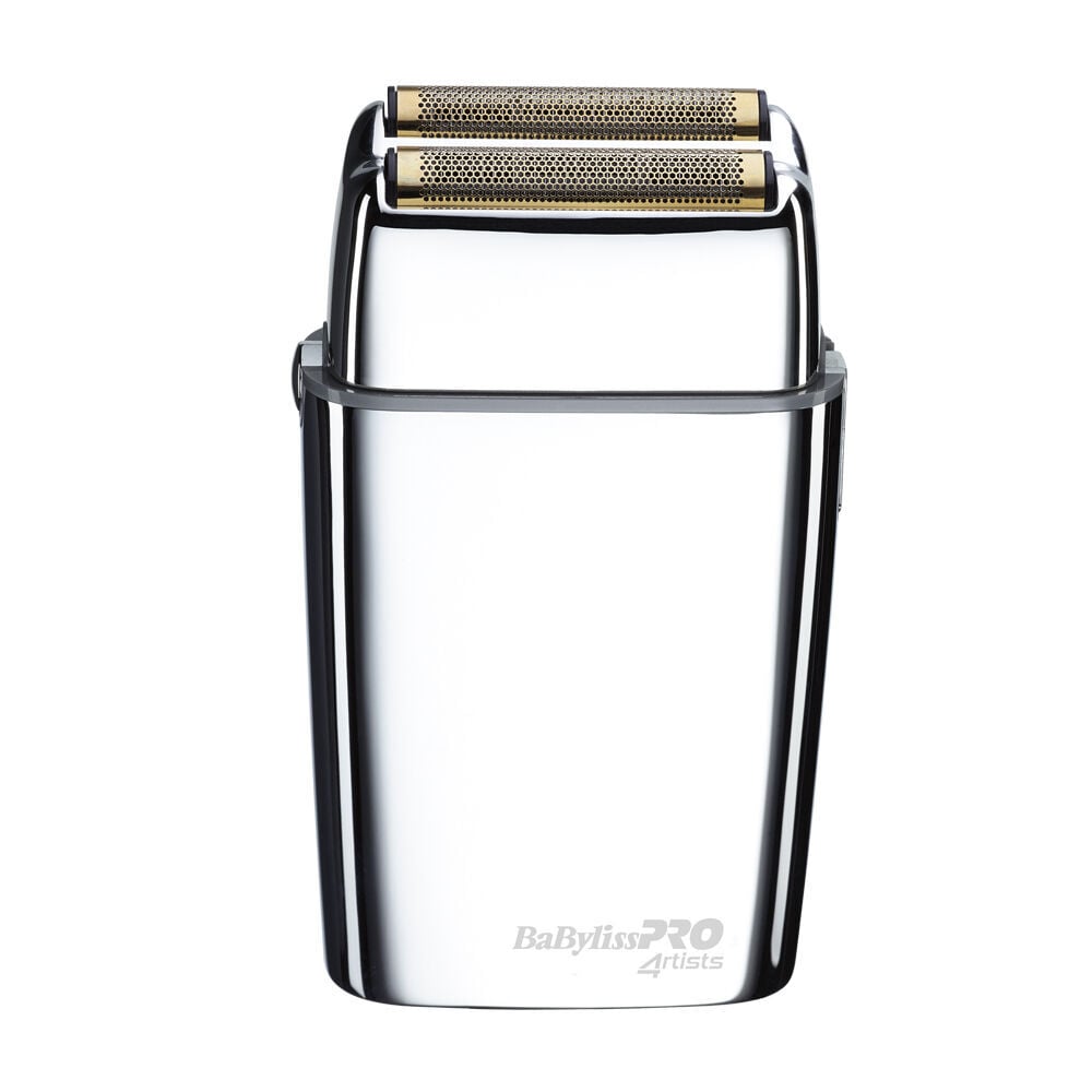 BaByliss Pro 4 Artists Shaver Metal Double Foil FXFS2E BaByliss Pro 4 Artists Shaver Metal Double Foil FXFS2E
