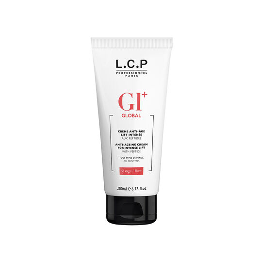 L.C.P Professionnel Paris Global+ Anti-Aging Creme mit Peptiden f&uuml;r intensives Lifting 200ml