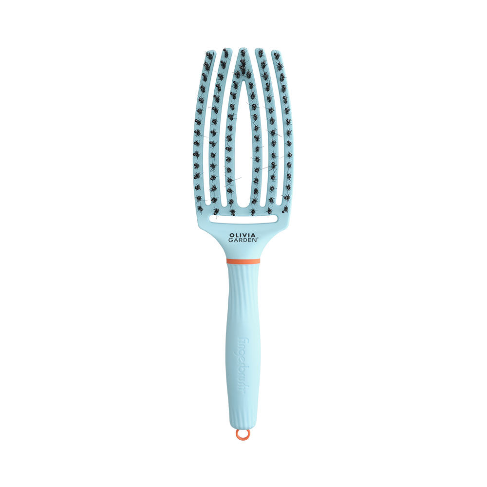 Olivia Garden Fingerbrush Inner Child Haarb&uuml;rste Bubble Blue