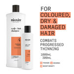 Nioxin System 4 Kopfhaut + Haar Shampoo 1l
