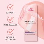 Wella Professionals Shinefinity Zero Lift Glaze Demi-permanente Haarfarbe 10/8 Opal Flash 60ml