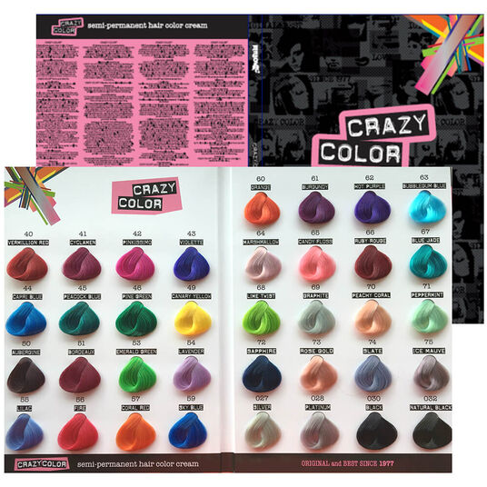 Crazy Color Farbkarte A4