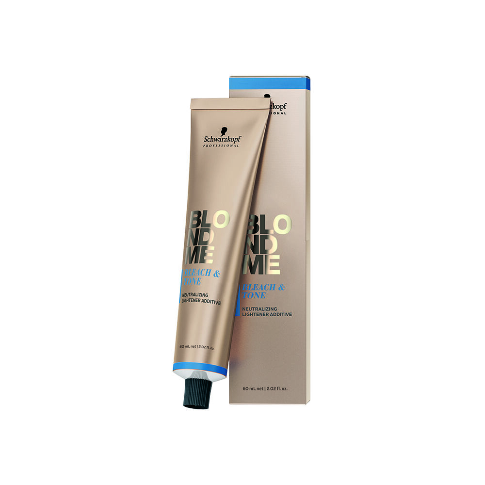 Schwarzkopf Professional Blond Me Permanent Haarfarbe Bleach & Tone 60ml Matt